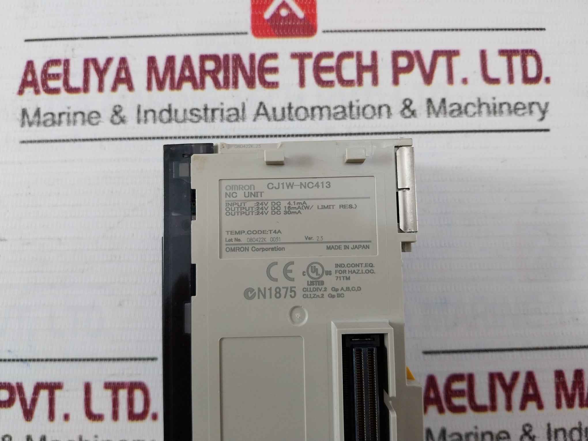 Omron Cj1W-nc413 Nc Unit 24V Dc 16Ma 2.3 94V-0