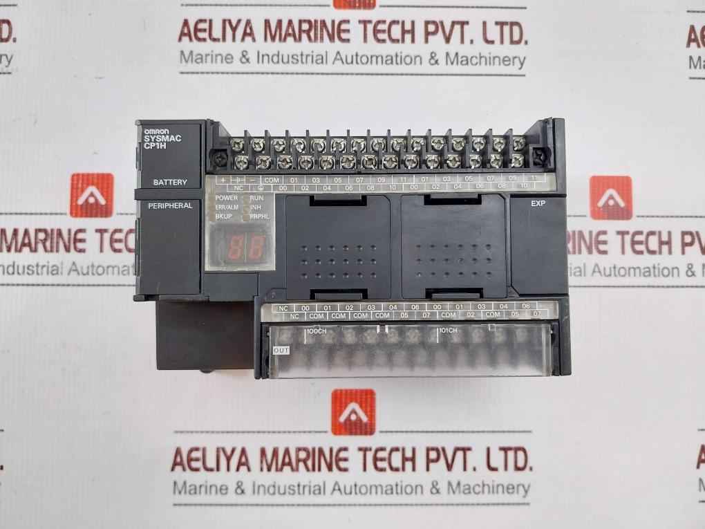 Omron Cp1H-x40Dt-d-sc Programmable Controller 24V Dc 50W