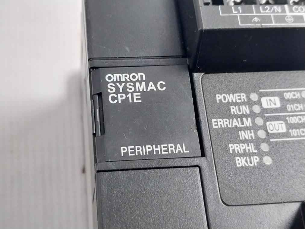 Omron Cp1e-e30sdr-a Programmable Controller 100-240vac, 50/60hz