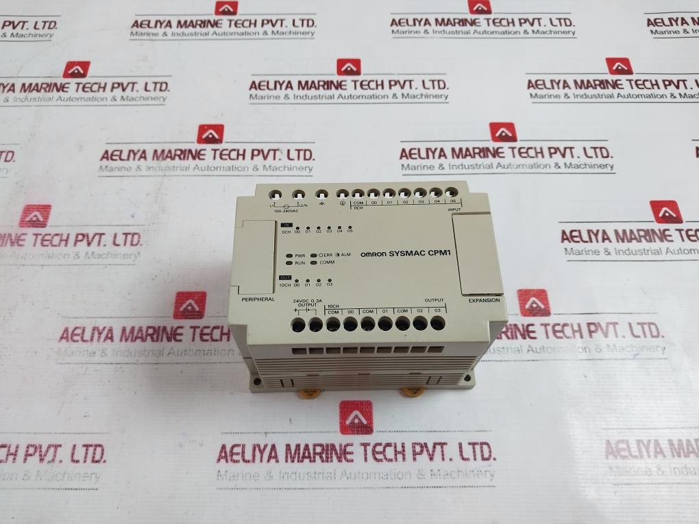 Omron Cpm1-10Cdr-a Ac Or Dc Power Relay Transistor Output 24Vdc 5Ma/12Ma