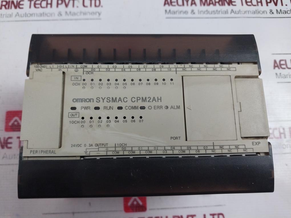 Omron Cpm1-10Cdr-a Position Control Programmable Controller Plc