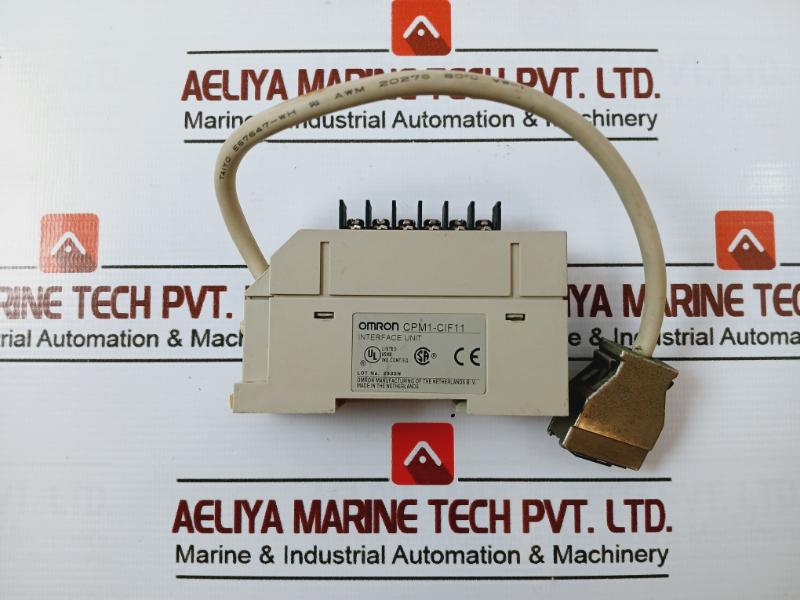Omron Cpm1-cif11 Interface Unit E67647-wh