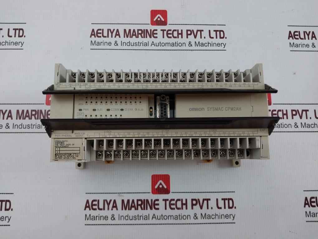 Omron Cpm2Ah-60Cdr-a Sysmac Programmable Logic Controller 24Vdc 0.3A