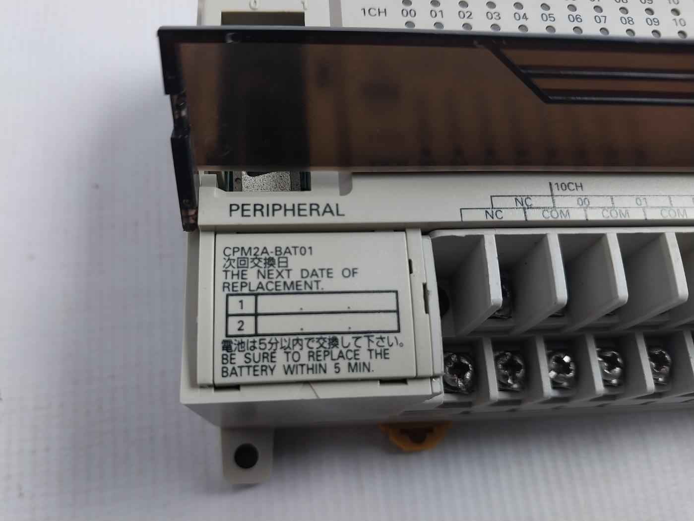 Omron Cpm2a-60cdt1-d Programmable Controller Unit 24vc, 20w
