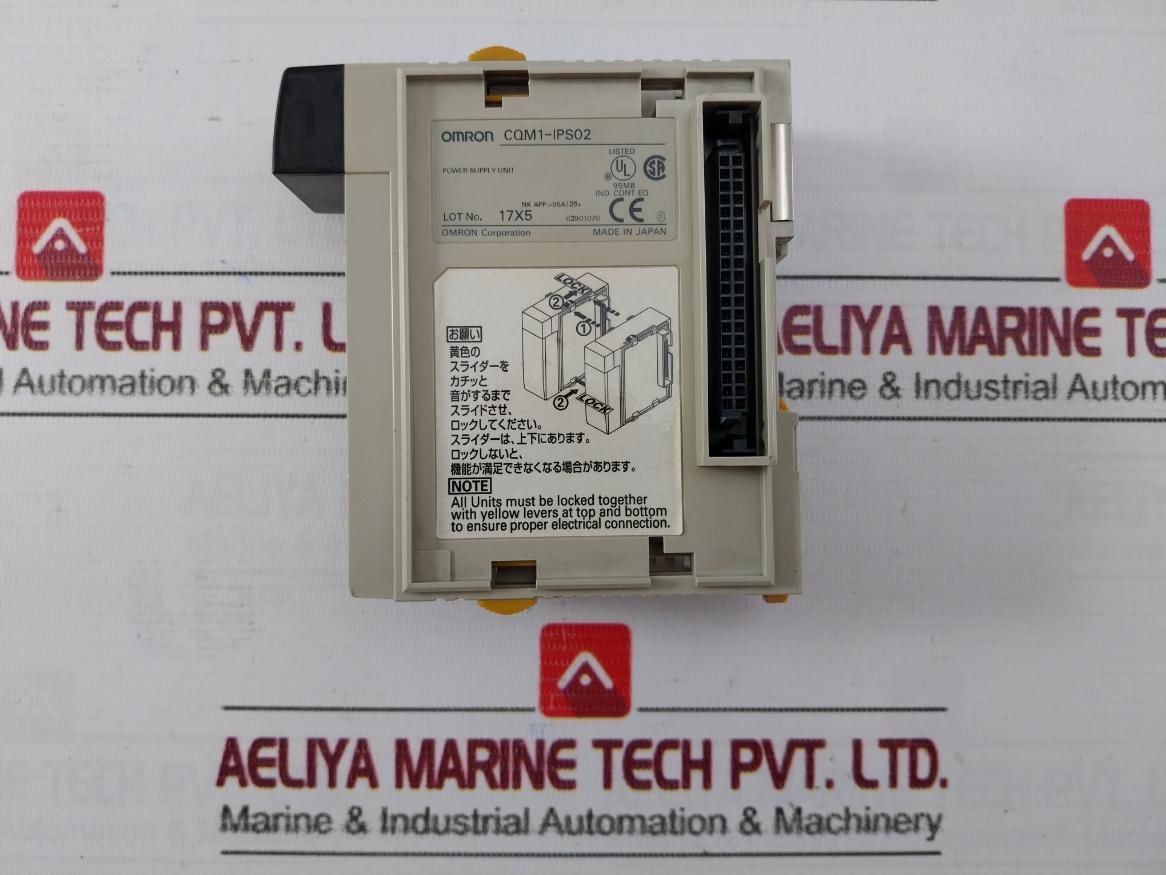Omron Cqm1-ips02 Power Supply Unit 707-v