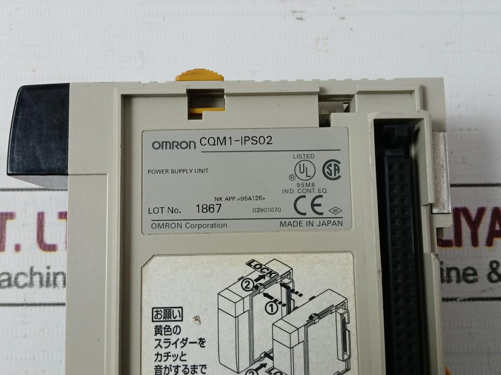 Omron Cqm1-ips02 Power Supply Unit 9454008-3A