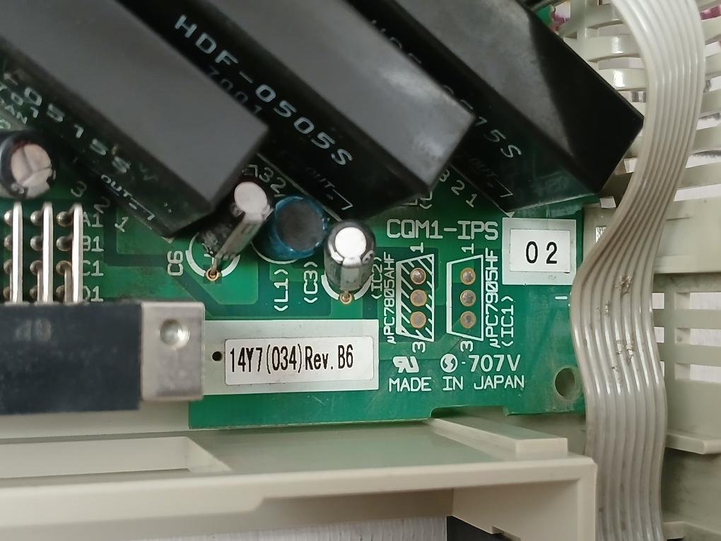 Omron Cqm1-ips02 Power Supply Unit Module 707V Rev.B6