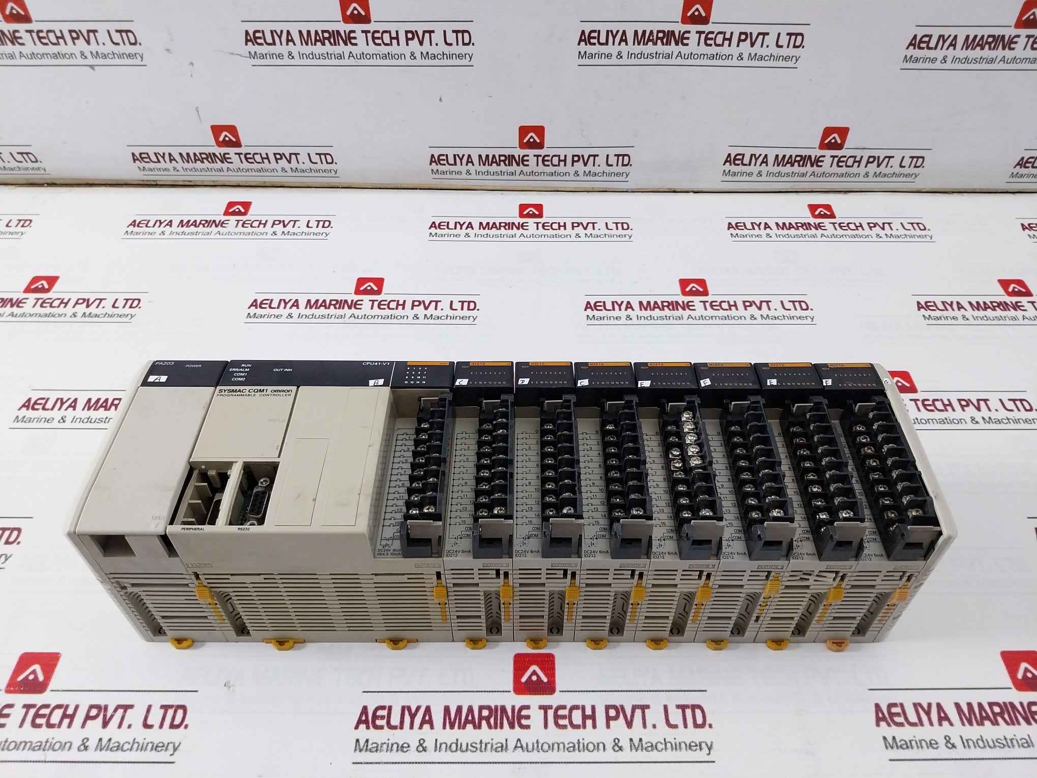 Omron Cqm1-pa203 Plc Power Supply Unit Cpu41-v1 100-240Vac 50/60Hz 60Va 24Vdc
