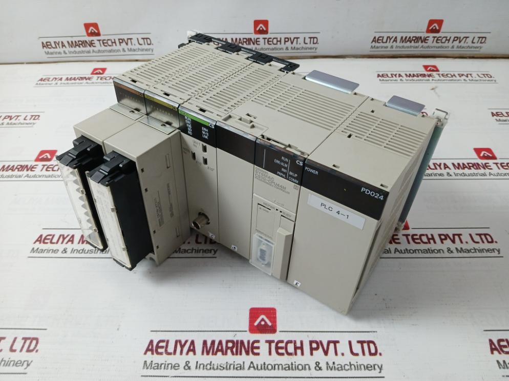 Omron Cs1W-at211 Plc I/O Module C200H-bc-v Oc211, Slk21, Cs1G-cpu44H 24Vdc 50W
