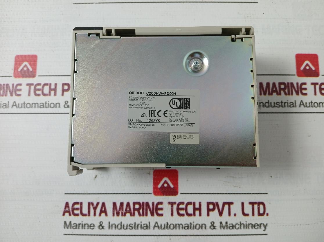 Omron Cs1W-at211 Terminal Adapter Plc Unit C200H-bc-v C200Hw-pd024 24Vdc 50W 7Ma
