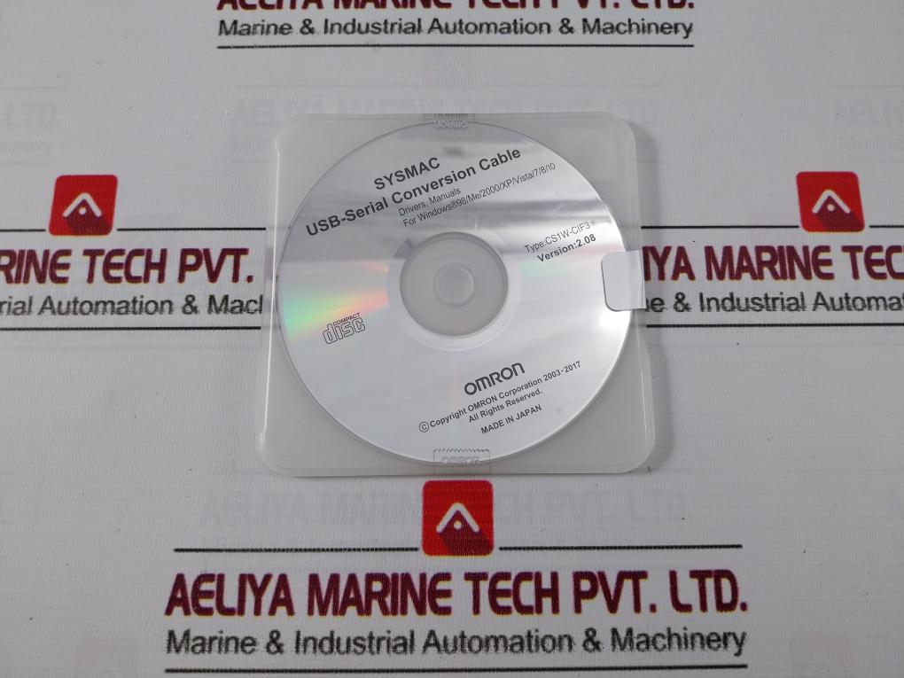 Omron Cs1W-cif3 Compact Disc Cd Version: 2.08