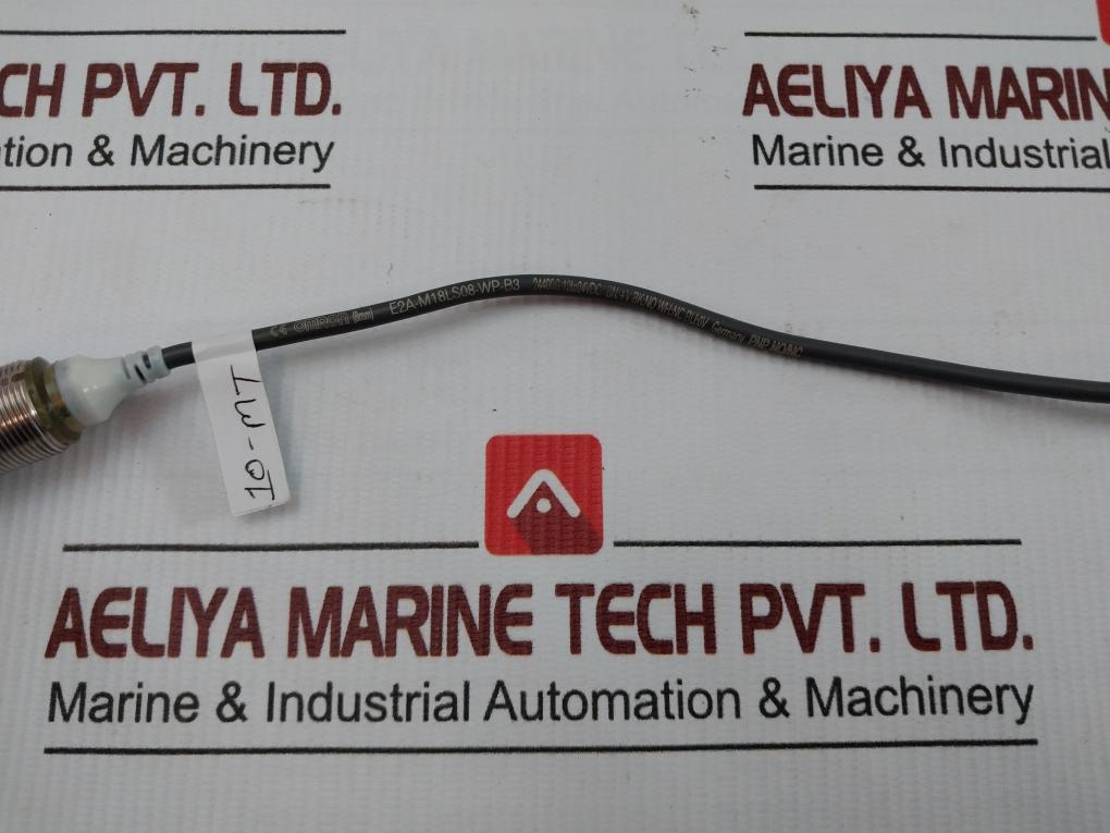 Omron Cylindrical Proximity Sensor E2A-m18Ls08-wp-b3 10-meter 12 To 24Vdc