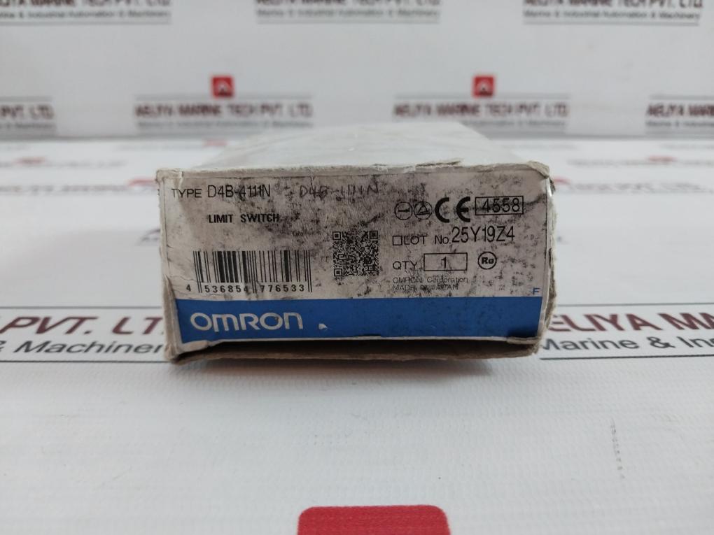 Omron D4B-4111N Safety Limit Switch D4B-4100N, D4B-0010N Ip67 2A/400V