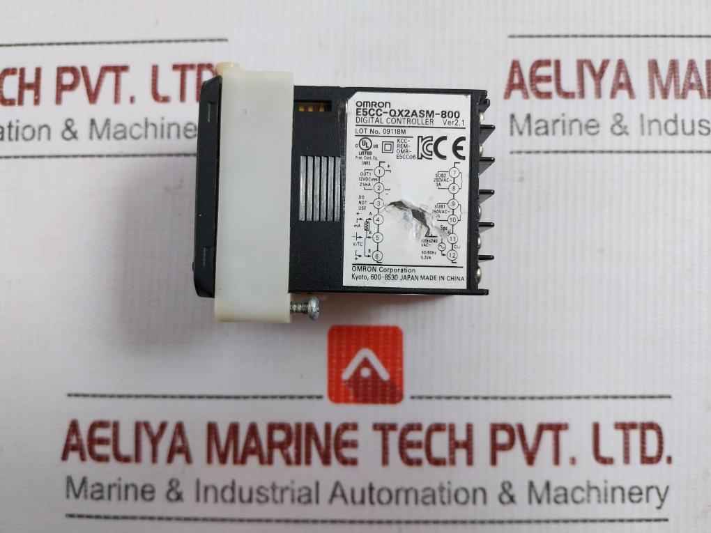 Omron Digital Controller E5Cc-qx2Asm-800