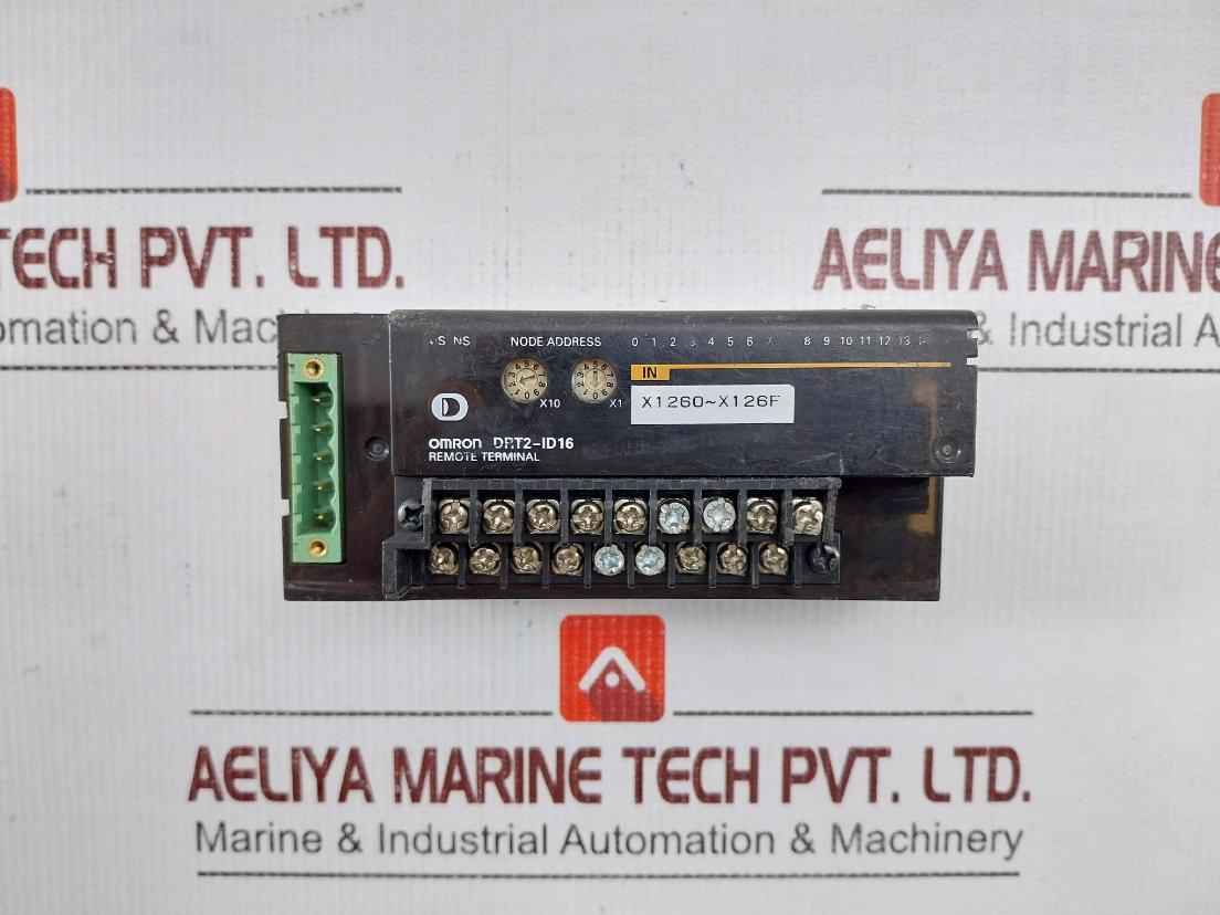 Omron Drt2-id16 Remote Terminal 24V Dc 6 Ma
