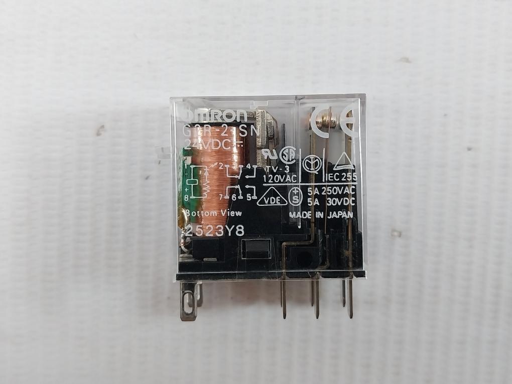G2R-2-sn Power Relay 24Vdc Omron
