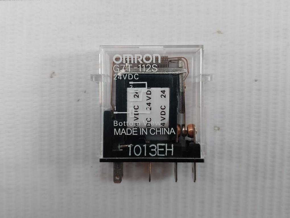 Lot Of 5X Input/Output Relay G7T-112S Omron 24Vdc