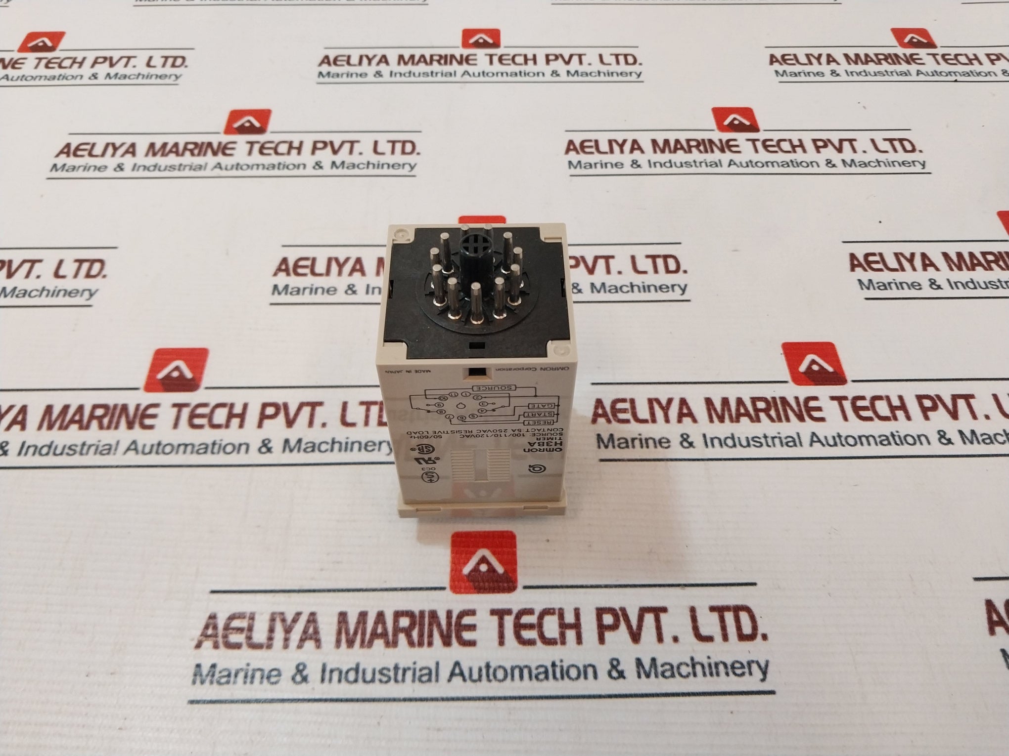 Omron H3Ba Timer 100/110/120Vac 50/60Hz