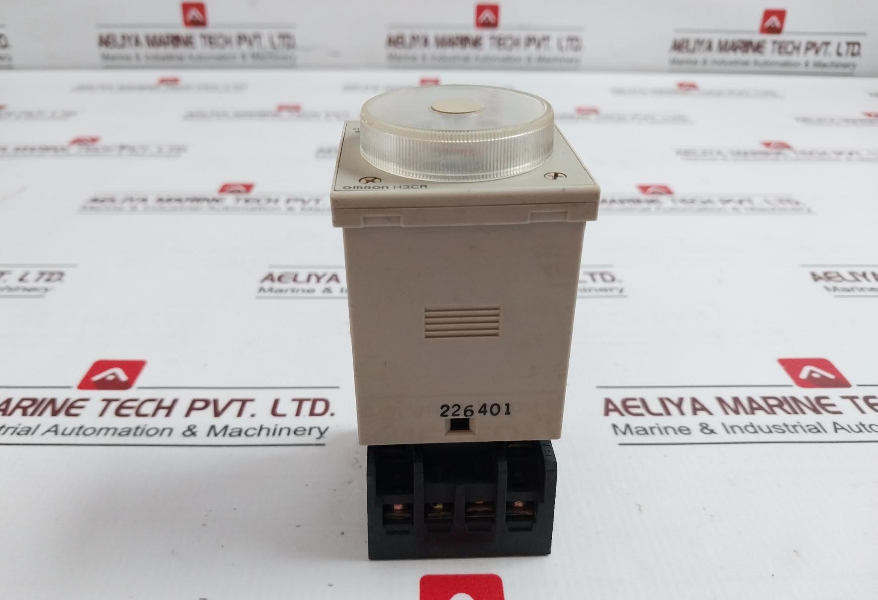 Omron H3Cr-a Analog Multi-functional Timer 100-240Vac 50/60Hz 5A