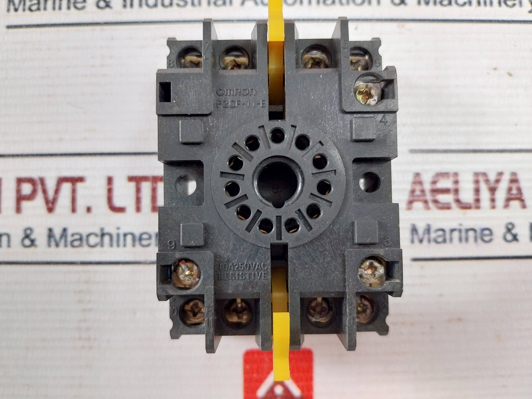 Omron H3Cr-a Timer With Base 5A 250V Ac 0-12 Sec