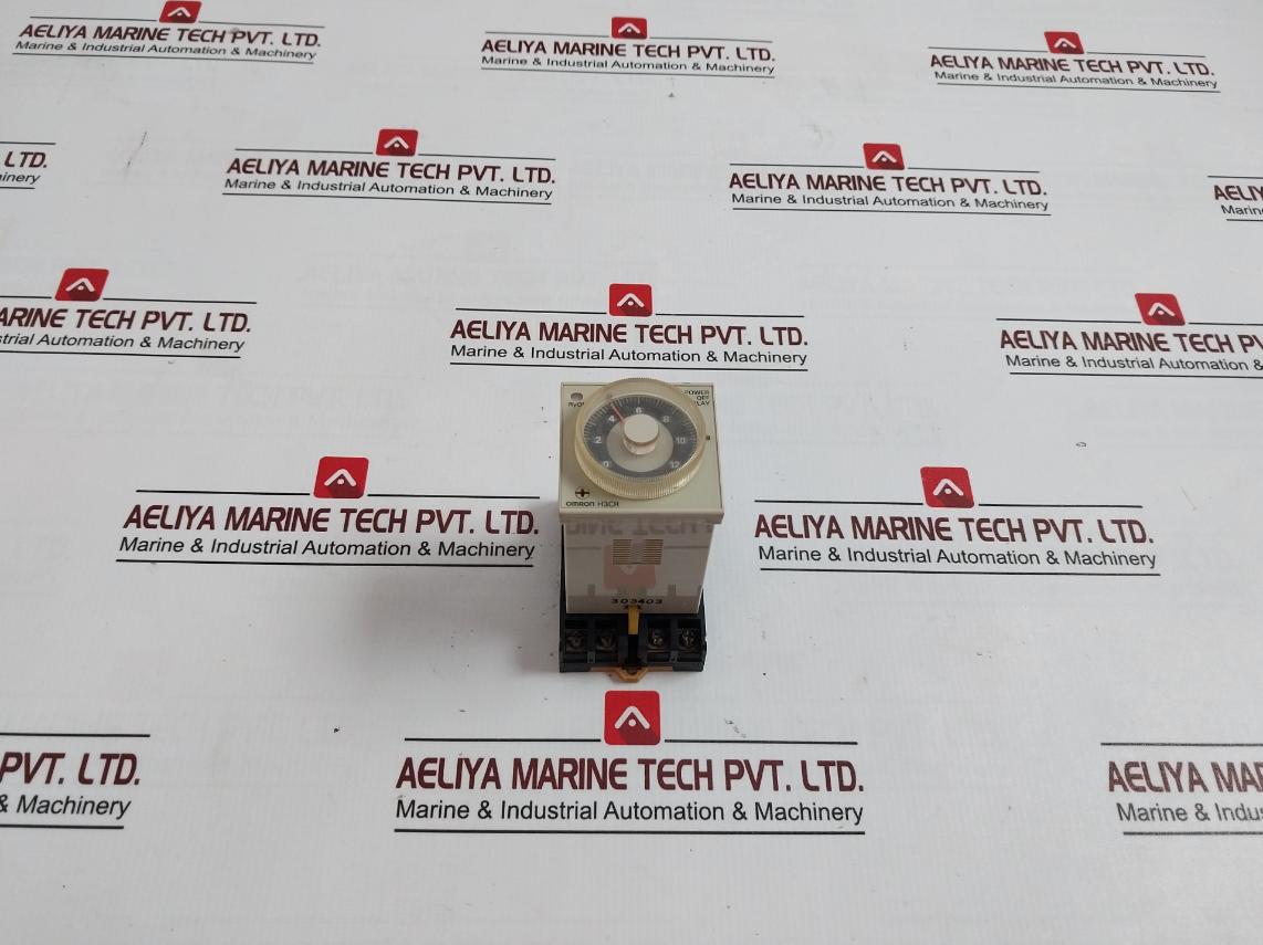 Omron H3Cr-h8L Power Off-delay Timer 24Vdc/Ac 50/60Hz Un 250V