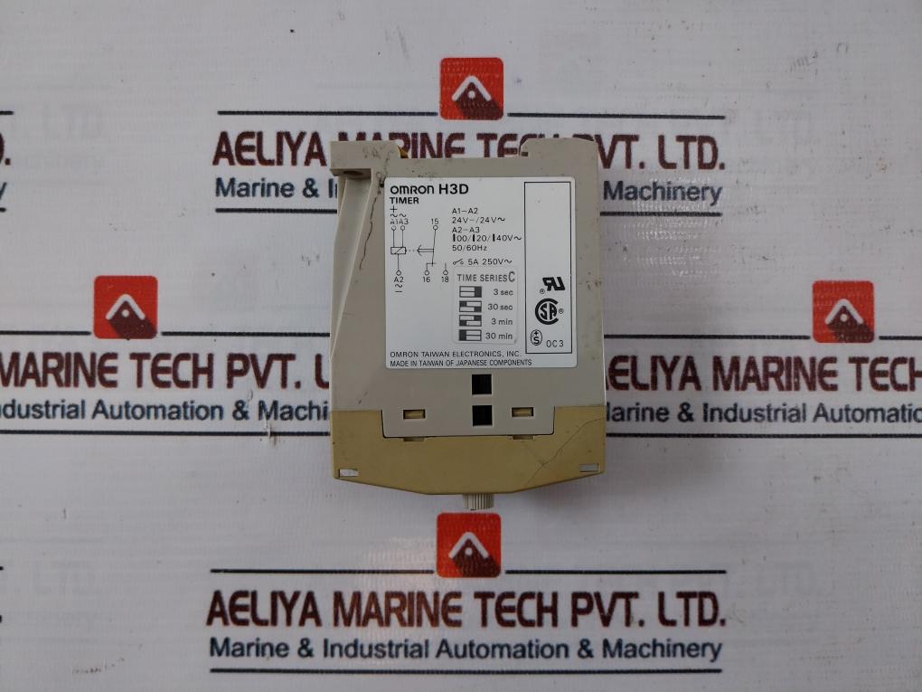 Omron H3D Timer Ser C 250V 50/60Hz 24V