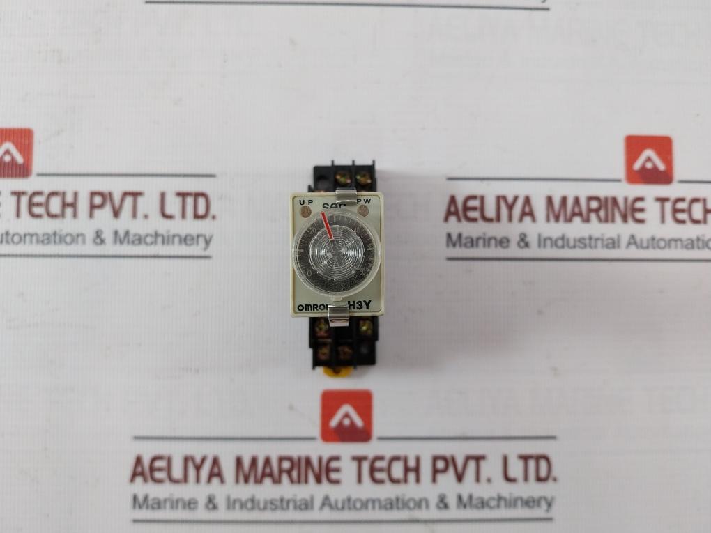 Omron H3y-2 Solid State Timer 0-60 Sec Ac110v 5a 250vac 7a Pyf08a