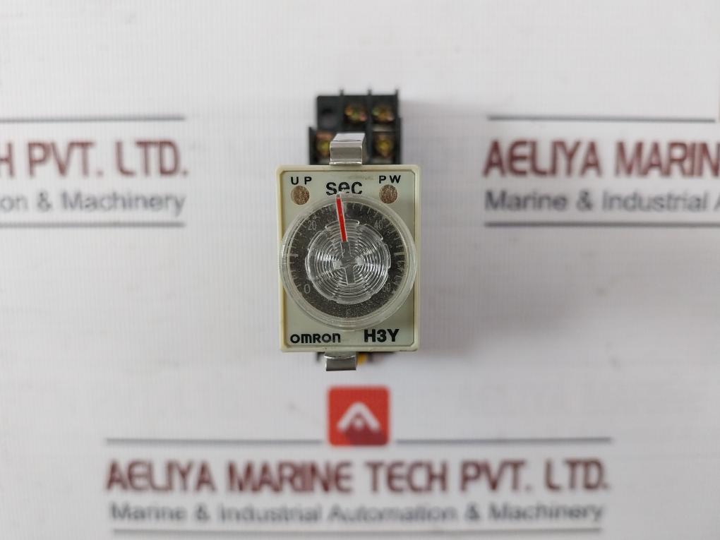 Omron H3y-2 Solid State Timer 0-60 Sec Ac110v 5a 250vac 7a Pyf08a