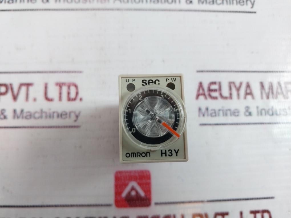 Omron H3y-2 Timer Relay With Base Gb14048.5