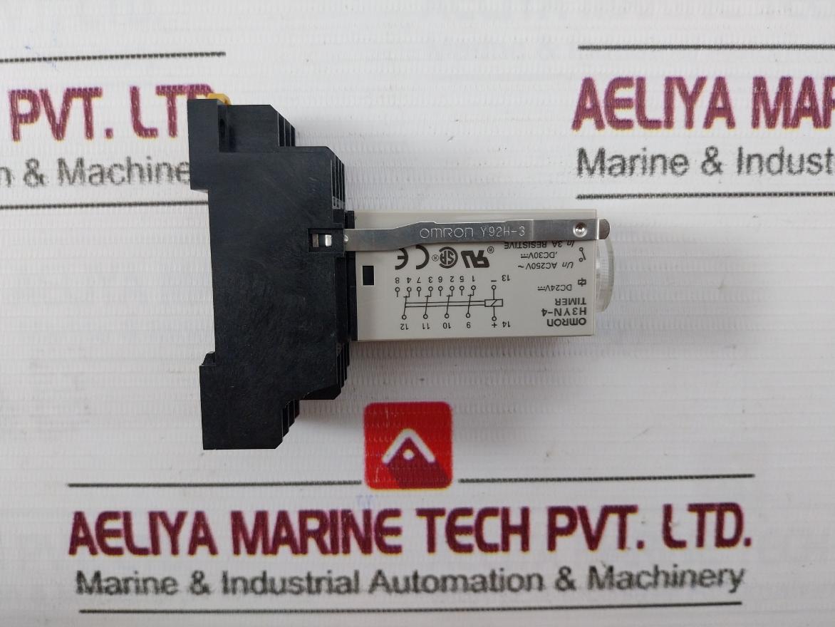 Omron H3Yn-4 Solid-state Timer Dc24V Vde0110 1S To 10M Pyf14A Y92H-3