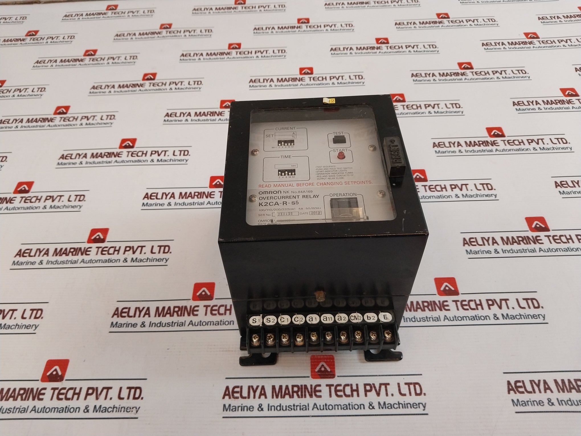 Omron K2Ca-r-s5 Overcurrent Relay 5A