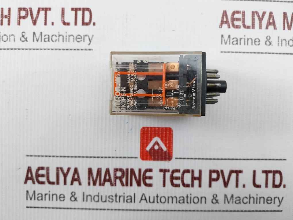 Omron Mk3P5-n Power Relay 250Vac/28Vdc 10A