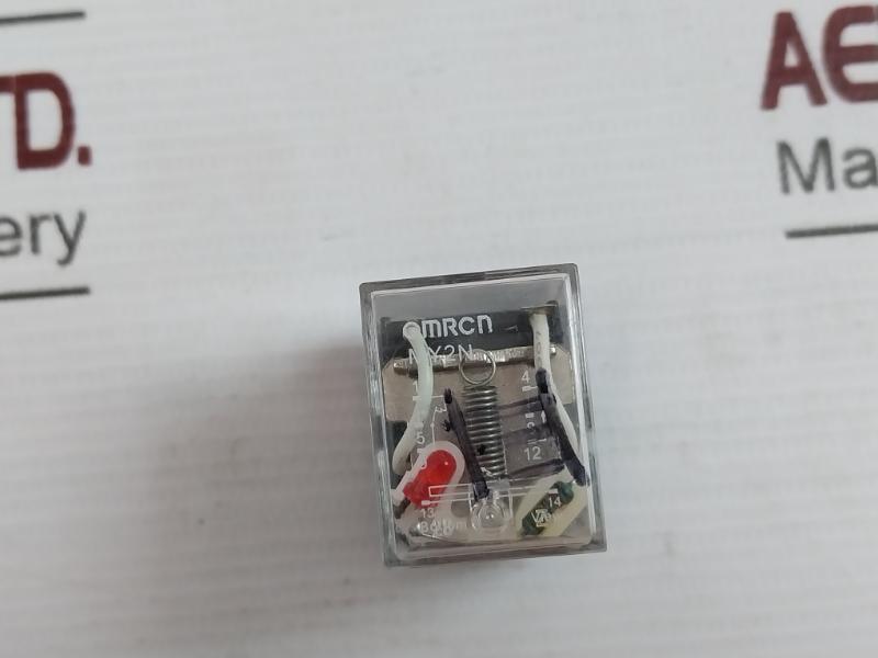 Omron My2N Plug In Power Relay 220/240Vac