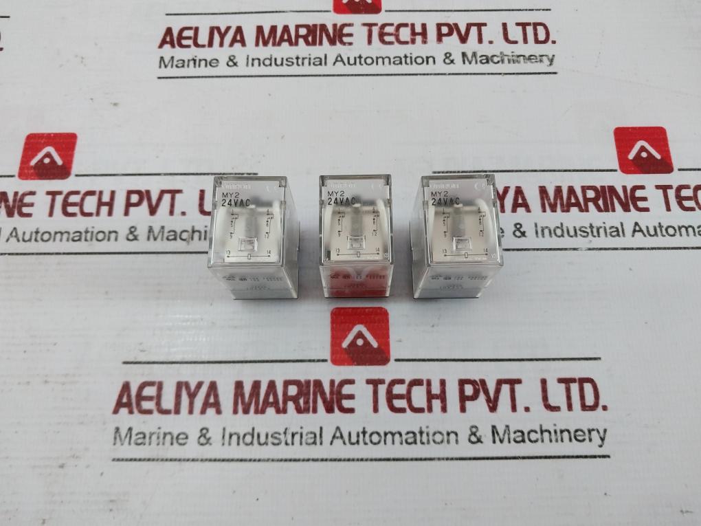 Omron My2 Power Relay 10X3Y1 24Vac