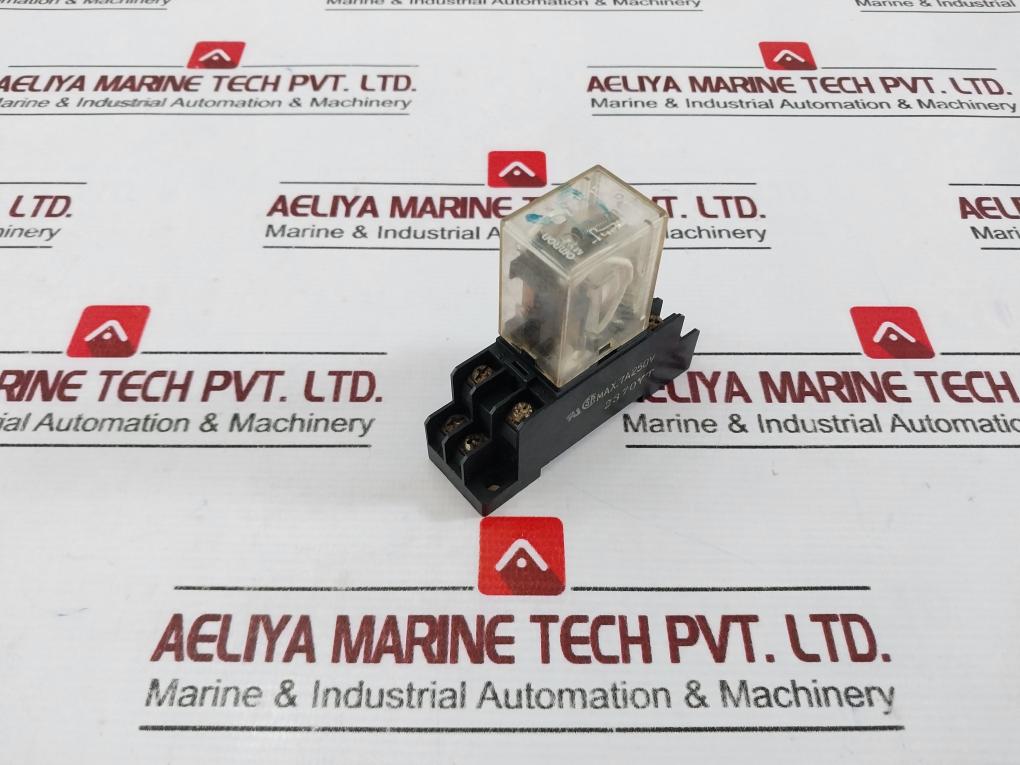 Omron My2 Relay, Max 7a, 250v, 200/220vac