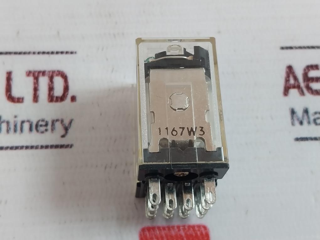 Lot of 2X Omron My414n Power Relay 5a 240vac