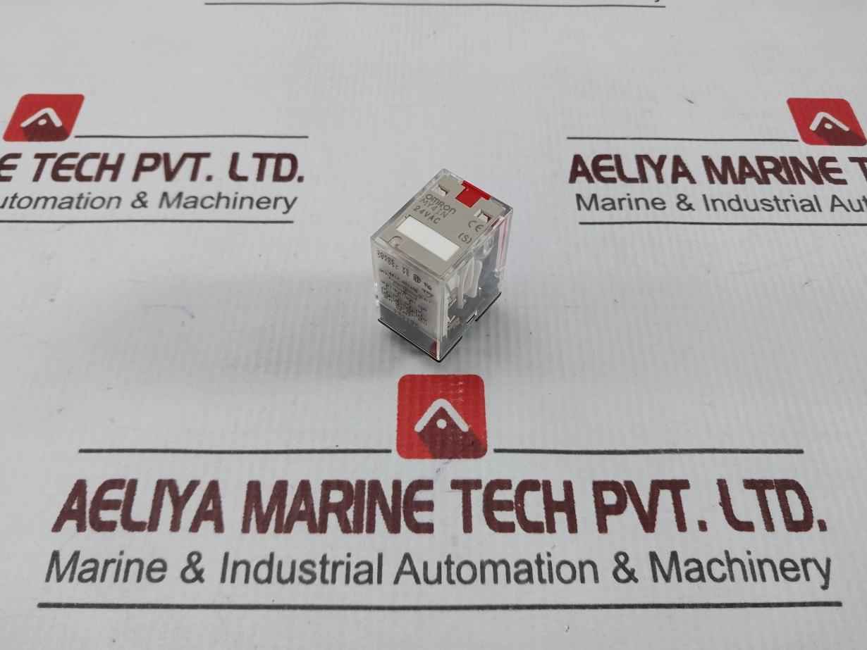 Omron My4In Auxiliary Relay Module 5A 30Vdc