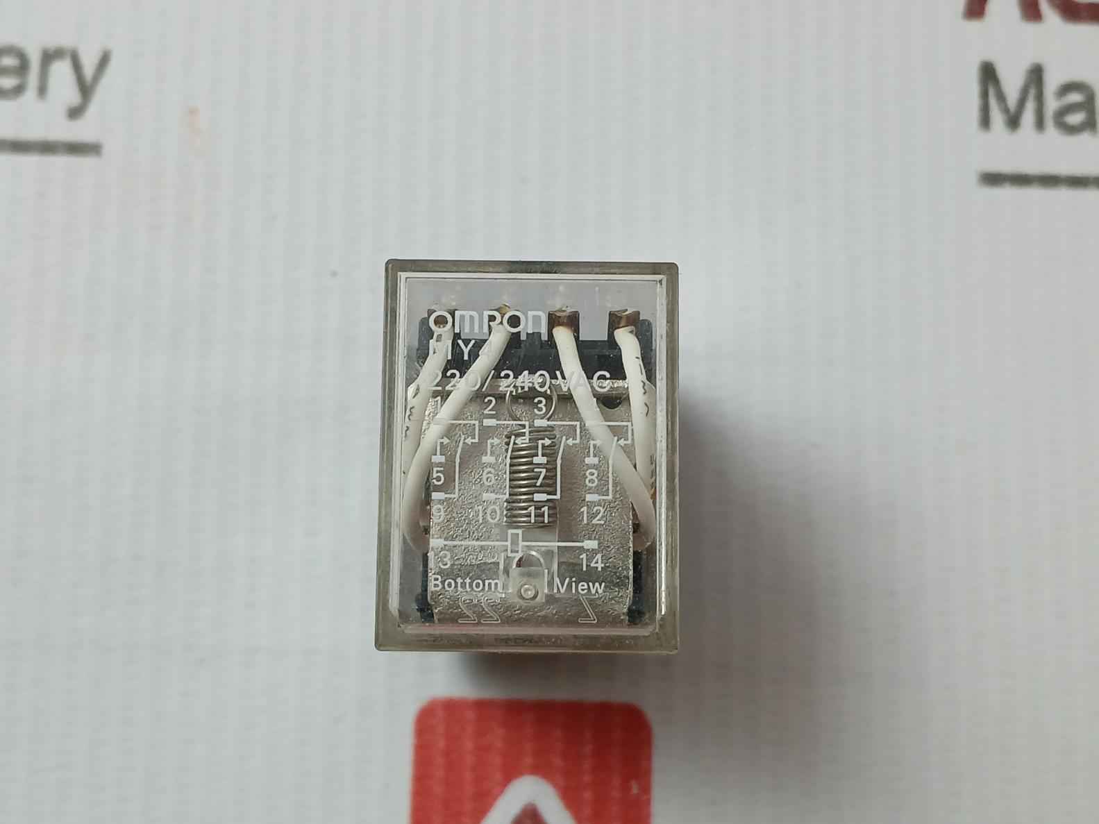 Omron My4 Miniature Power Relay 220/240Vac