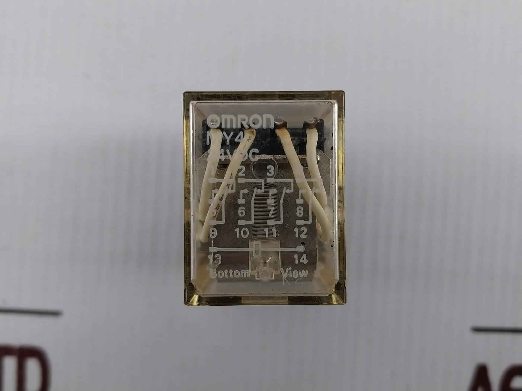 Omron My4 Miniature Power Relay 24Vdc 5A 28Vdc