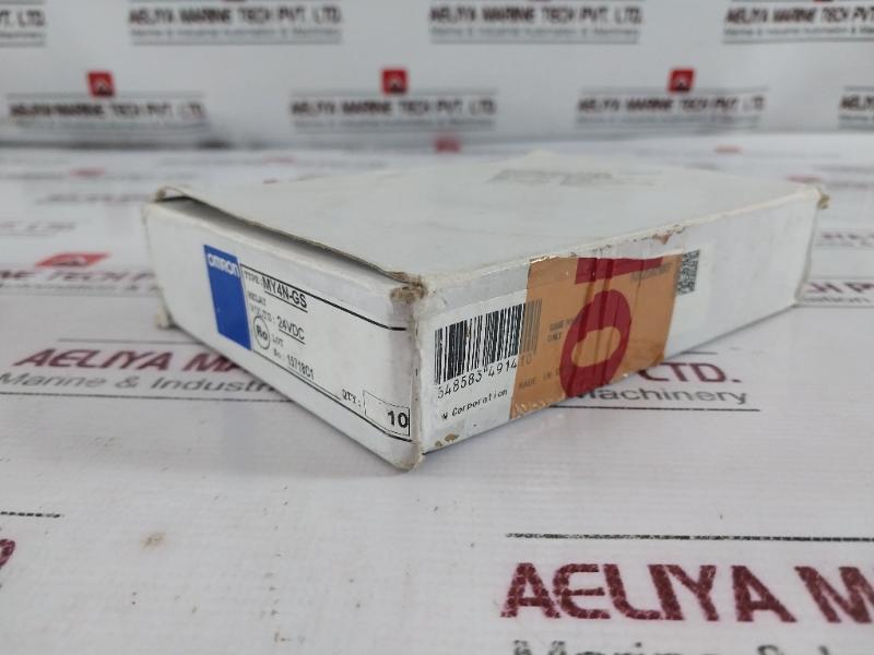 Lot of 5X Omron MY4N-GS Miniature Power Relay 24 VDC