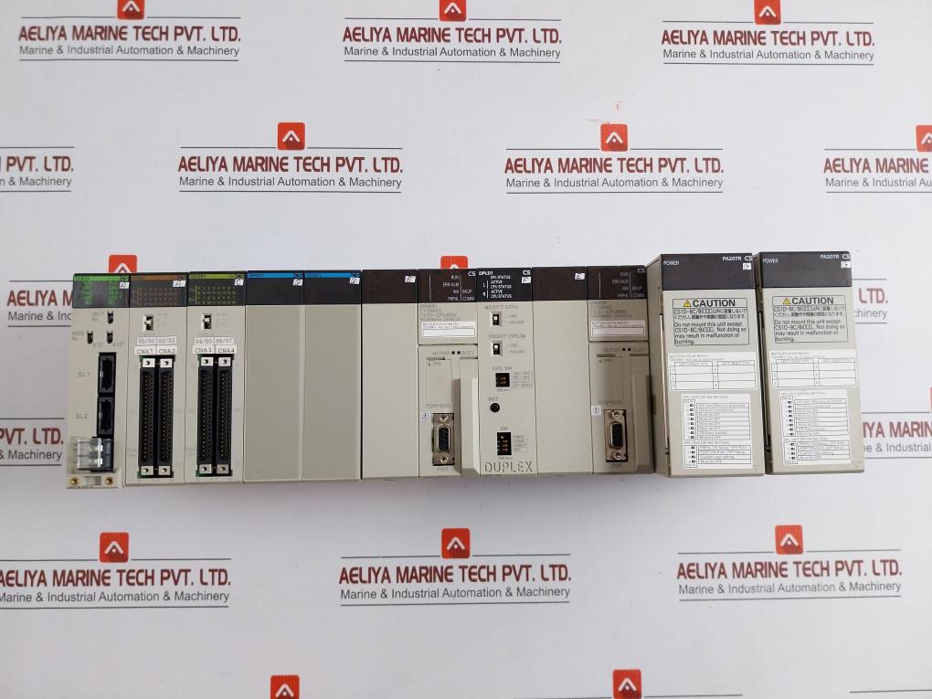 Omron Plc Controller System Cs 1W-id261, Cs 1W-od261, Cs1W-sp001 Cs1W-clk13