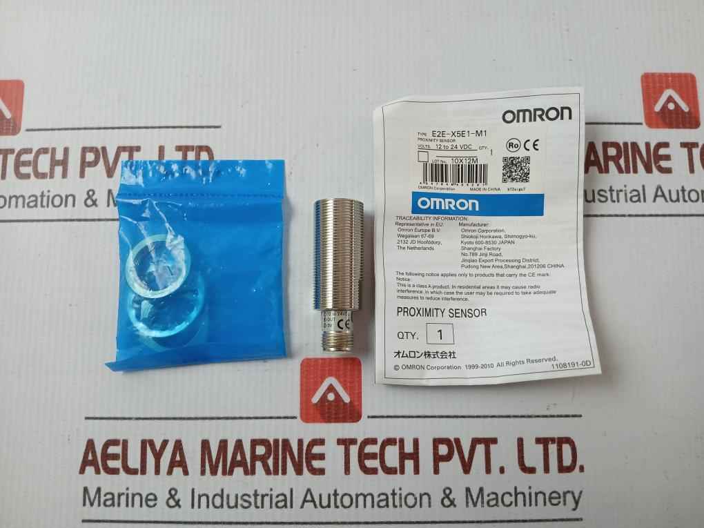 Omron Proximity Sensor 12-24V Dc E2E-x5E1-m1