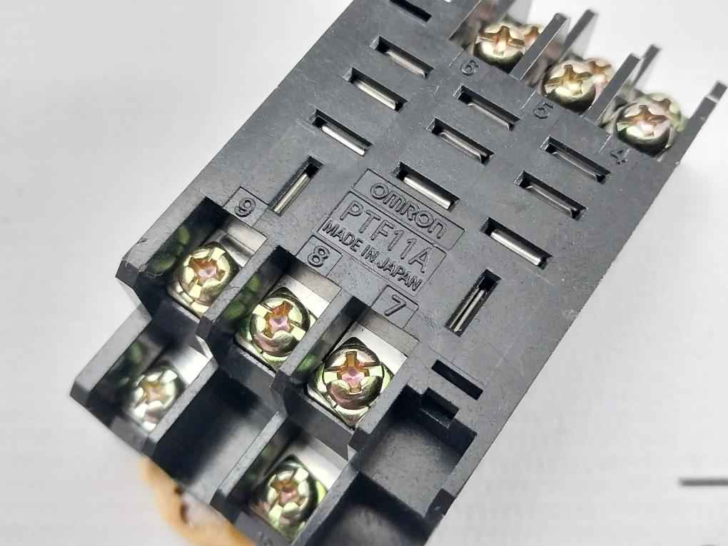 Omron Ptf11A Relay Socket Max.10A 240V