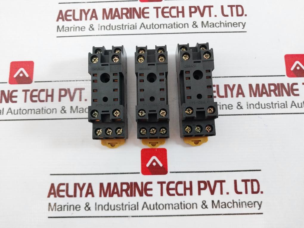 Omron Pyf-08A-p Din Rail/Surface Mounting 8-pin Socket 1620W1