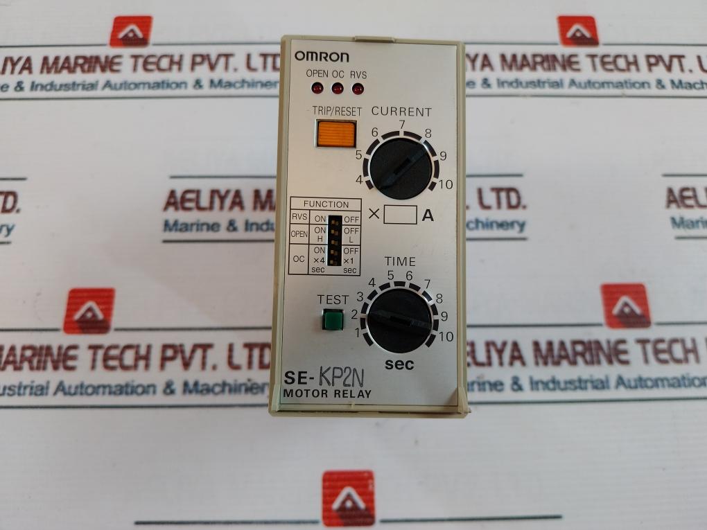 Omron SE-KP2N Motor Relay 1-10 sec 50/60Hz 5497312-2A