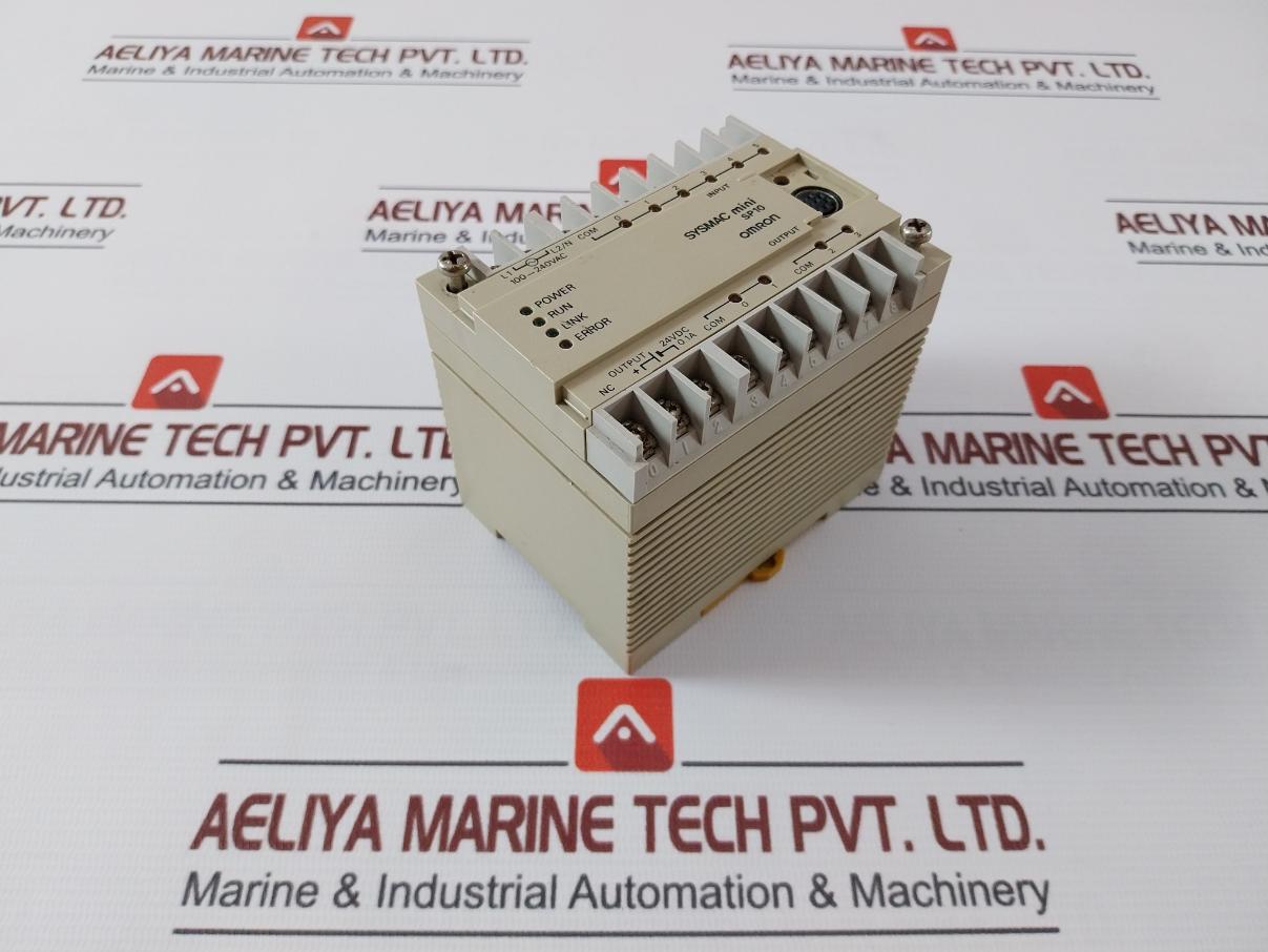 Omron Sp10-dr-a Programmable Controller 100-240Vac 50/60Hz 30Va 24Vdc/250Vac 7Ma