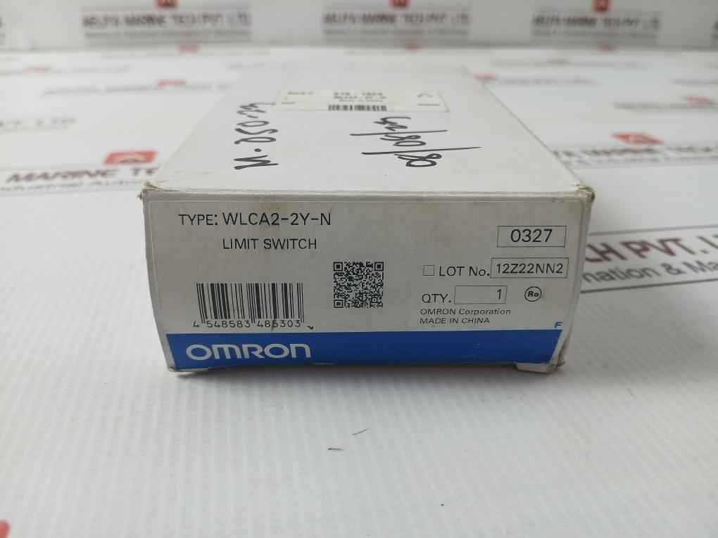 Omron Wlca2-2Y-n 2 Circuit Limit Switch Ac-15 2A 250V 15723Nn1