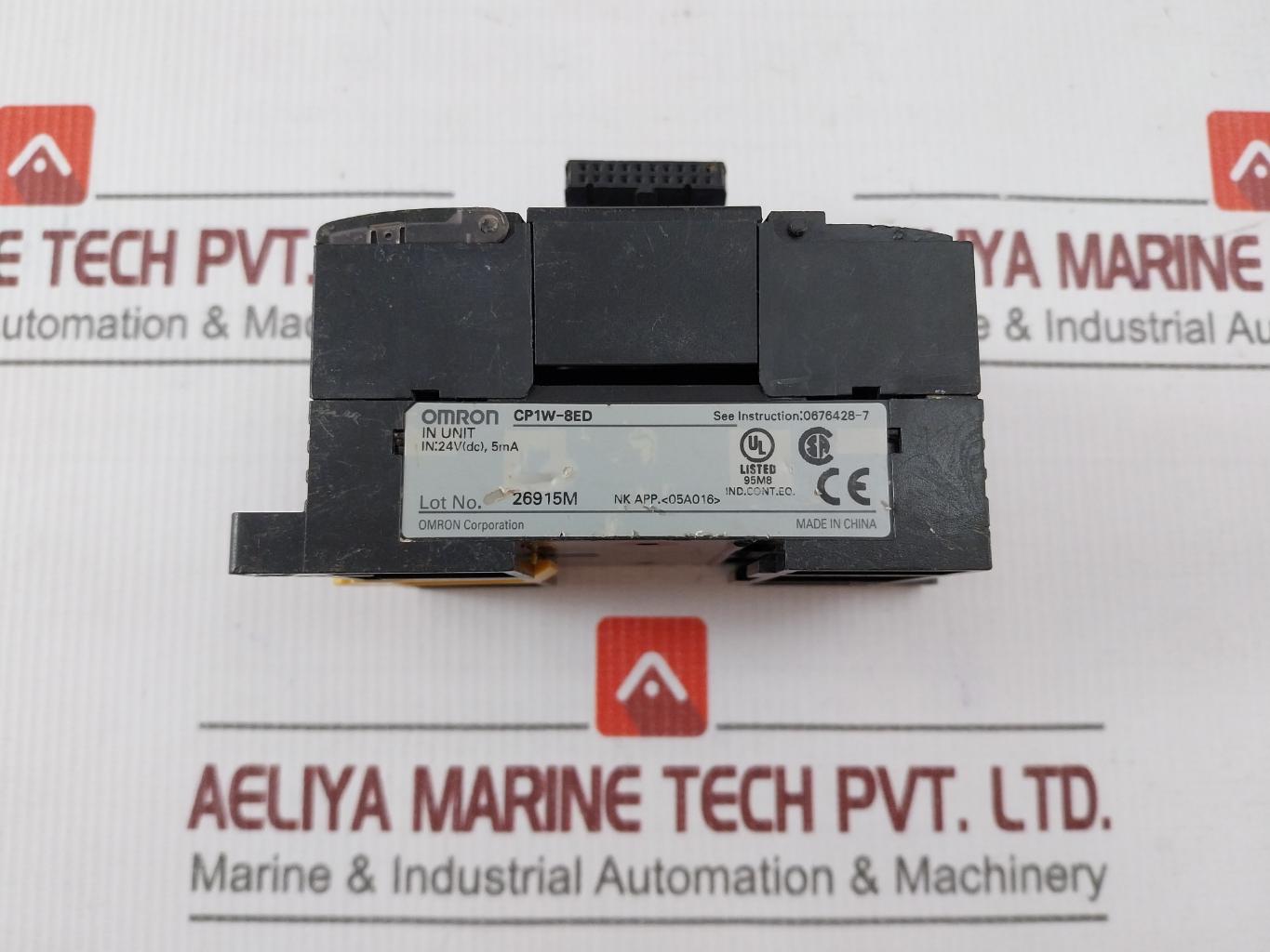 Omron Cp1W-8Ed Expansion I/O Unit 24V 5Ma