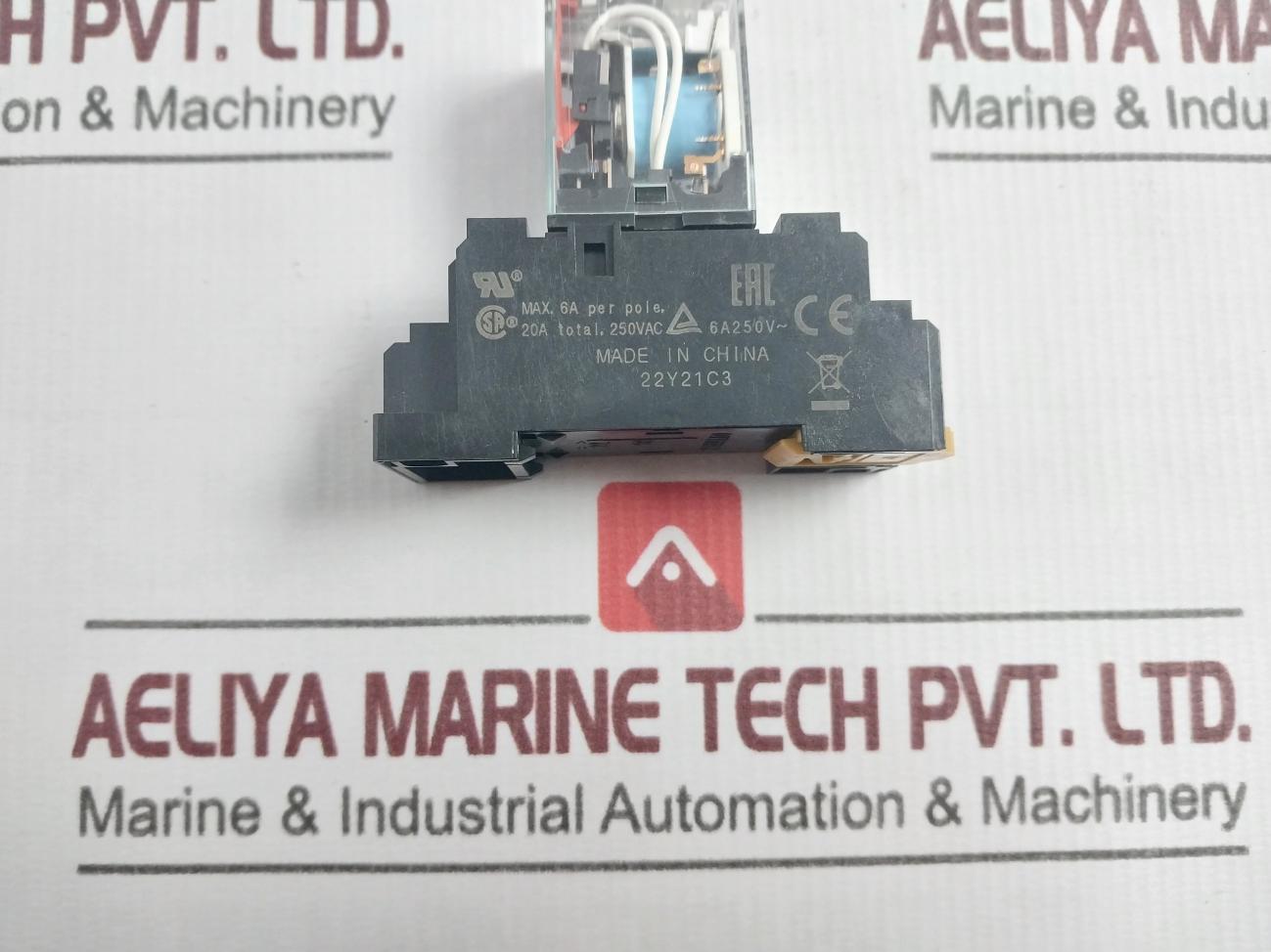 Omron My4N-d2 Miniature Power Relay 20A Total 250Vac
