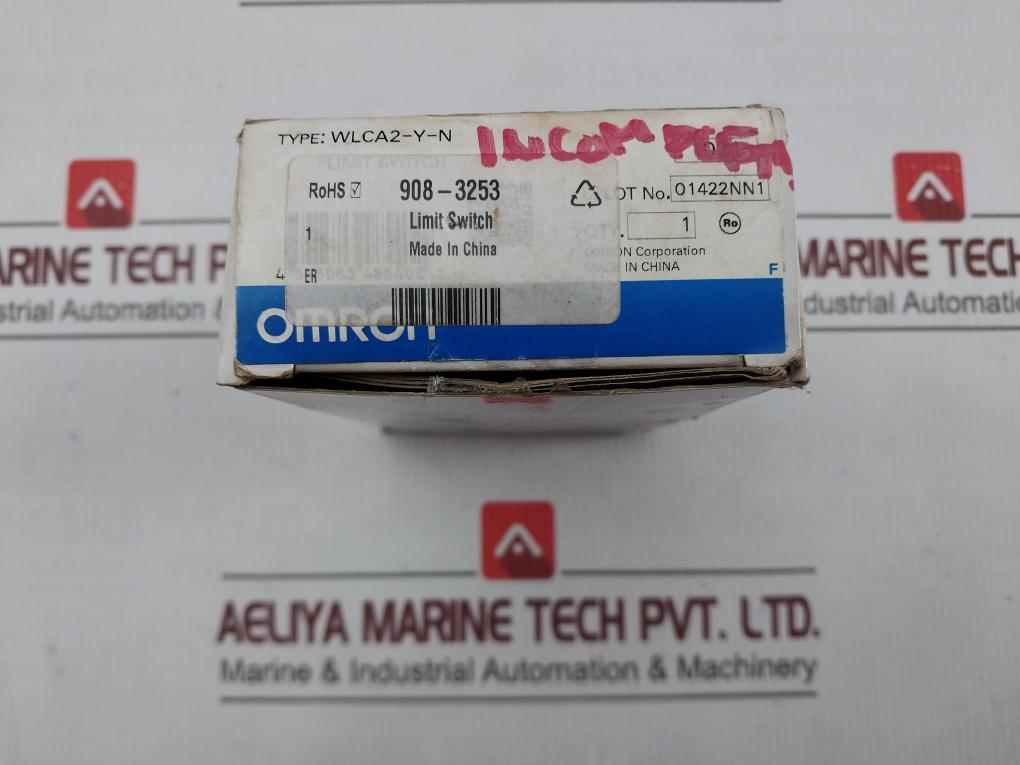 Omron Wlca2-y-n Two-circuit Limit Switch